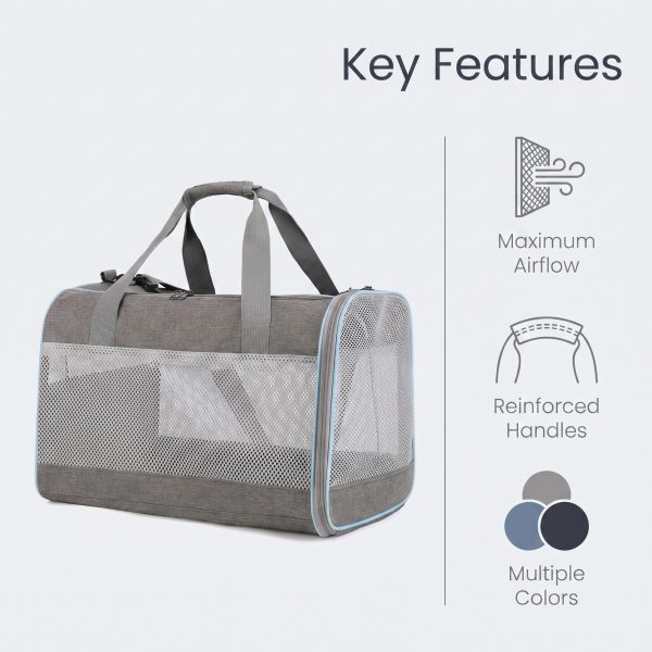03 Portable Pet Carrier Bag with Shoulder Strap