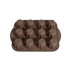 1 12-Cavity Silicone Muffin Mold