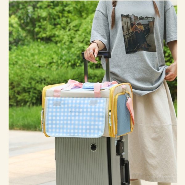 WXPT004 (3) Foldable Oxford Cloth Pet Carrier Bag