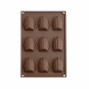 WXSC014 9-Cavity Shell Silicone Mold