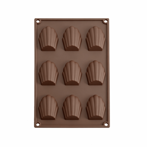 WXSC014 9-Cavity Shell Silicone Mold