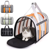 WXPT001 - er3fw5.png Soft Sided Mesh Pet Travel Carrier