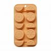 WXSC003-2.jpg Silicone Chocolate Mold-Fruit(Orange)