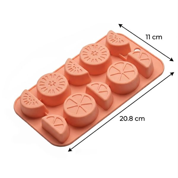 WXSC003-3.jpg Silicone Chocolate Mold-Fruit(Orange)