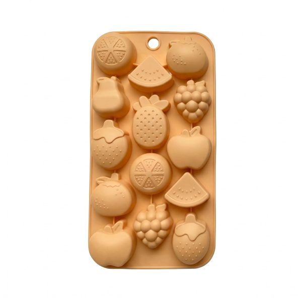 WXSC005-3.jpg Silicone Chocolate Mold-Fruit(Apple/Pear/Grape/Watermelon/Pineapple)