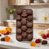 WXSC005-4.jpg Silicone Chocolate Mold-Fruit(Apple/Pear/Grape/Watermelon/Pineapple)
